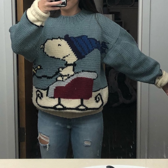 Vintage | Sweaters | Vintage 97s Snoopy 